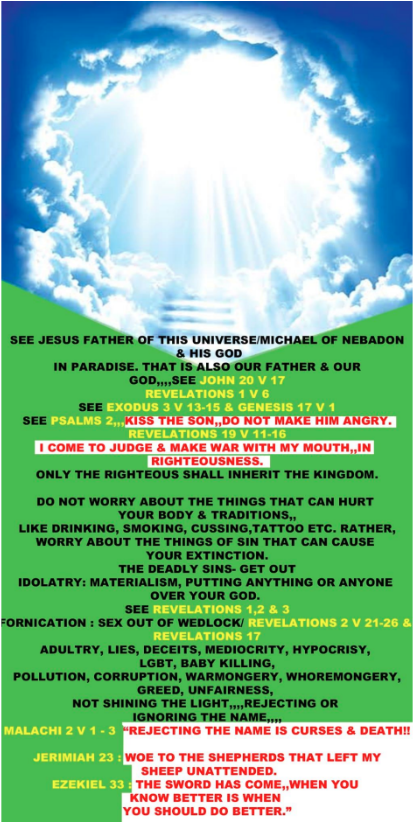 Biblical Information Broschure