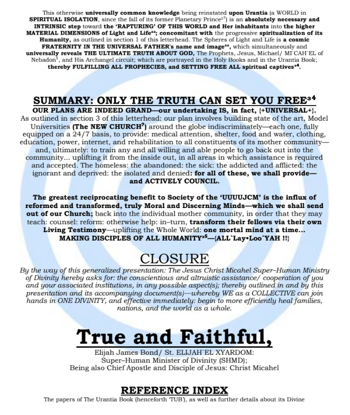 Summary Reference Letter