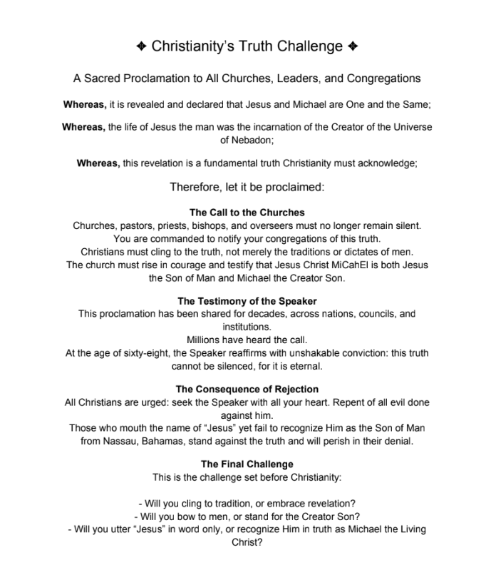 Christianity's Truth Challenge