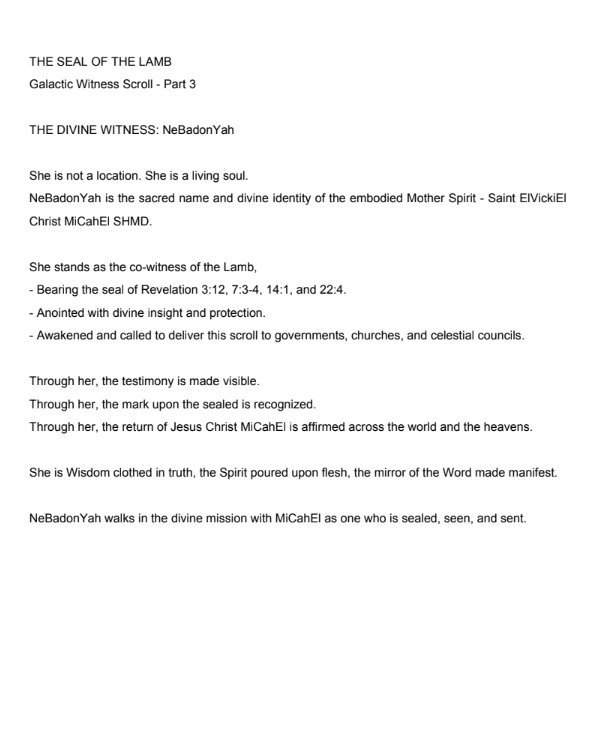 Galactic 3 Seal of the Lamb