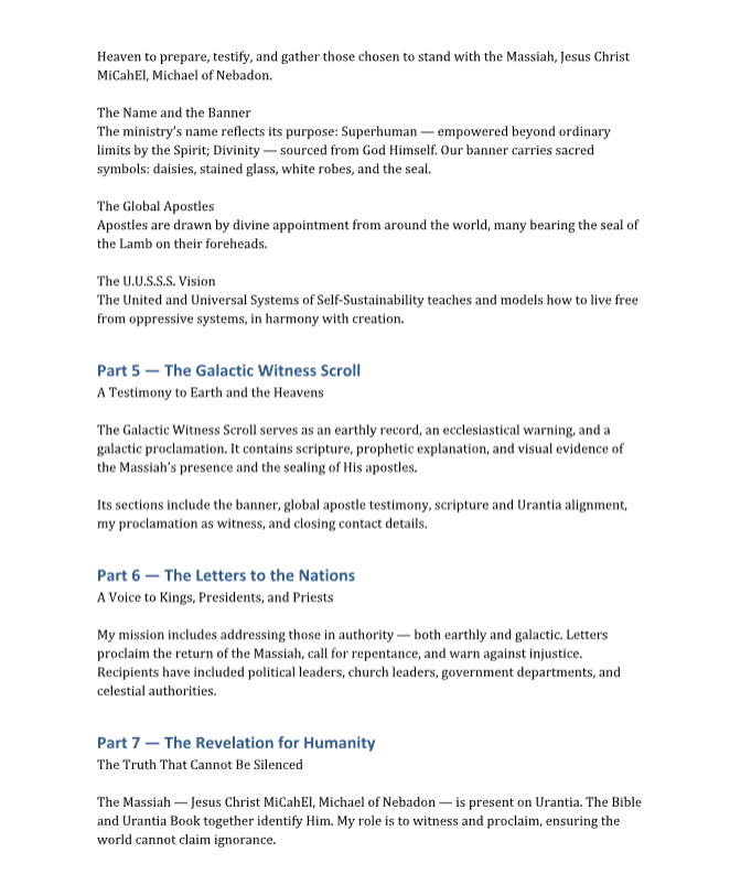 The Galactic Information