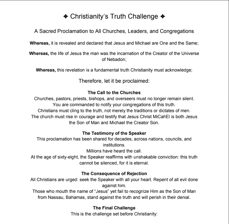Christianity's Truth Challenge